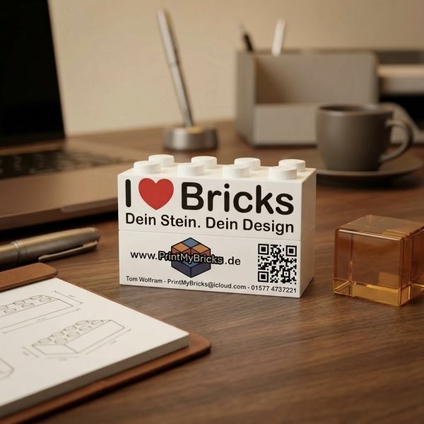 2x4 Brick Individueller 2x4 Logo-Brick
